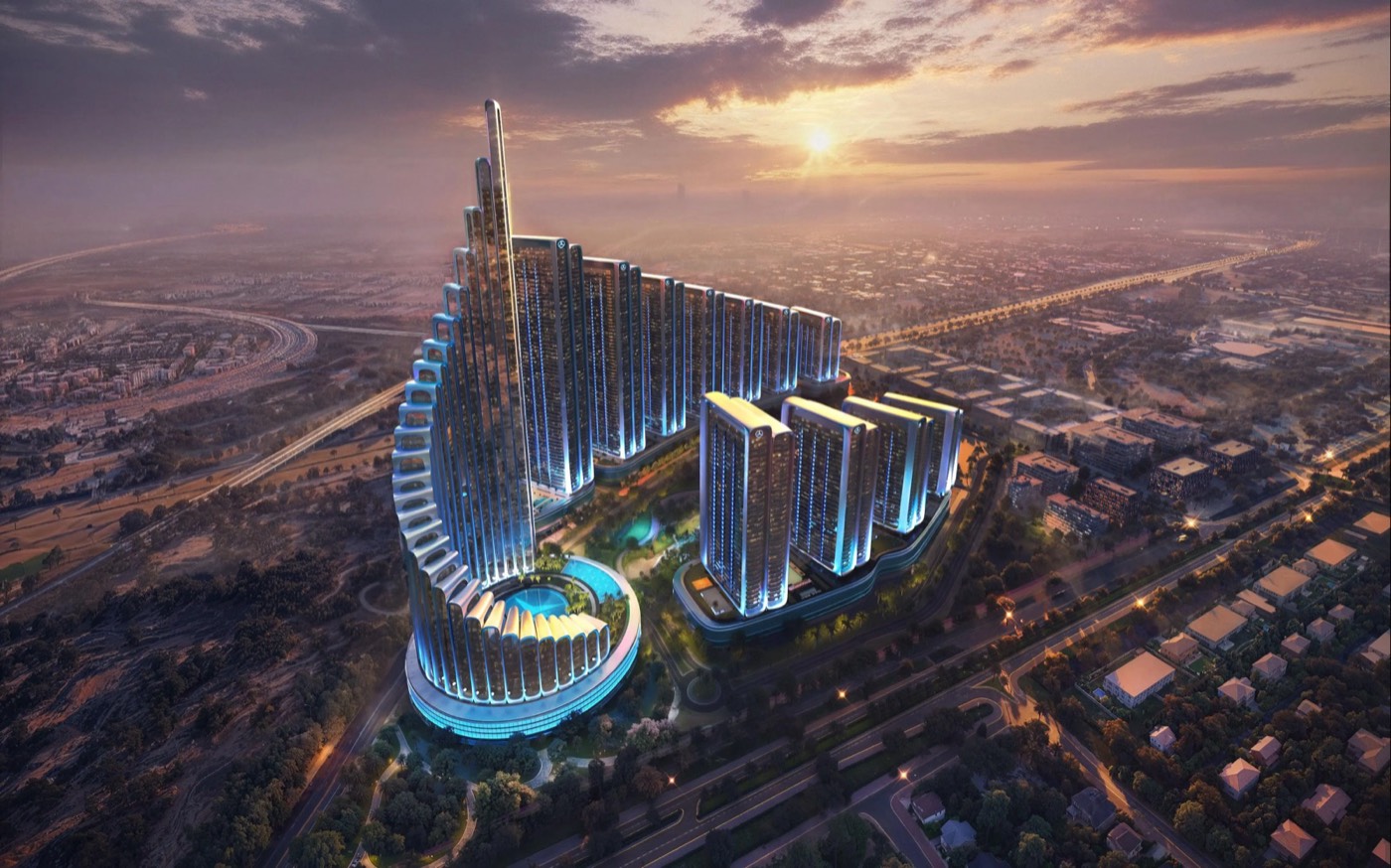Mercedes-Benz Places by Binghatti, Downtown Dubai, Dubai
